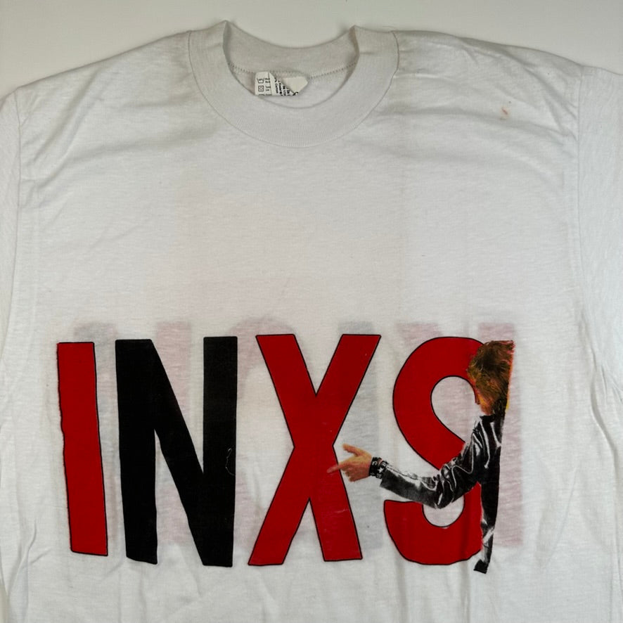 Vintage 1988 INXS Shirt Kick Large