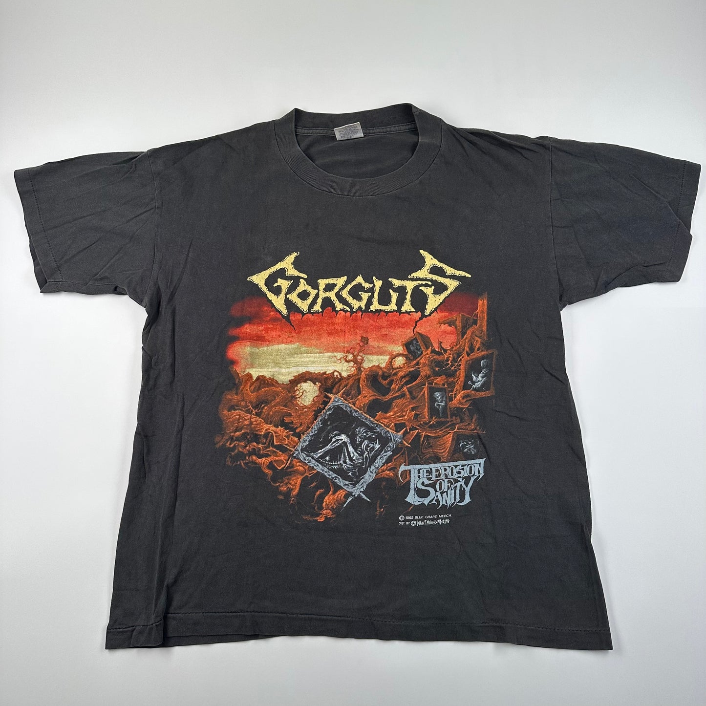 Vintage 1992 Gorguts Shirt Large The Erosion Of Sanity