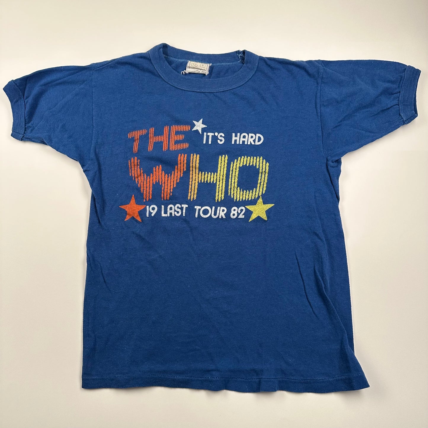 Vintage 1982 The Who Shirt Medium It's Hard Last Tour