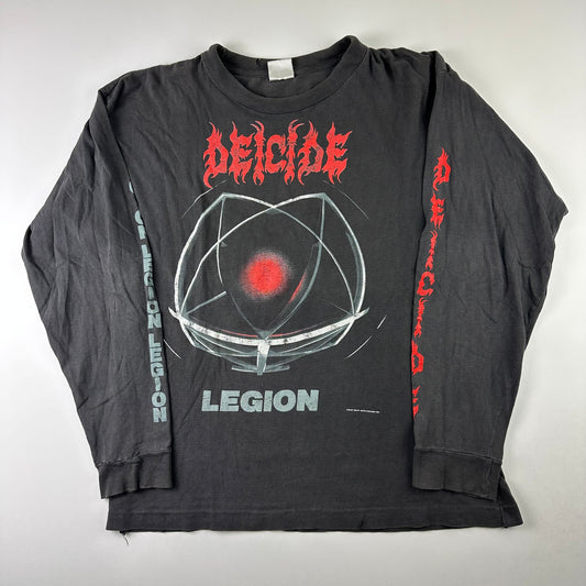 Vintage 1992 Deicide Long Sleeve Shirt XL Legion Tour
