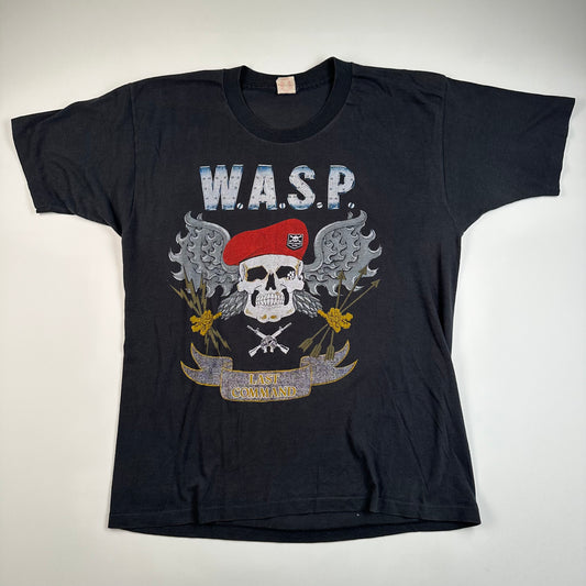 Vintage 1986 Wasp Shirt Large Last Command