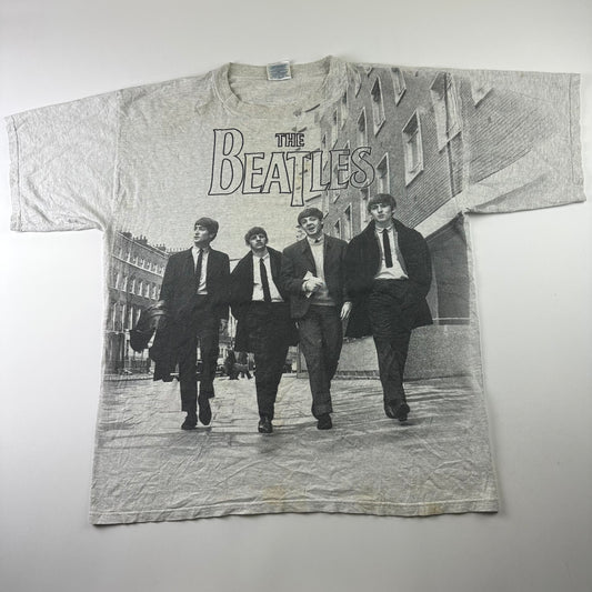 Vintage 1997 The Beatles Shirt XL All Over Print