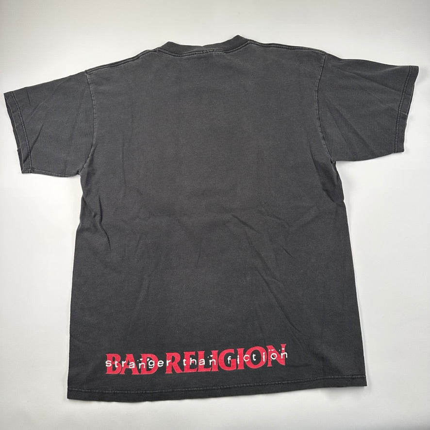 Vintage 1994 Bad Religion Shirt XL Stranger Than Fiction