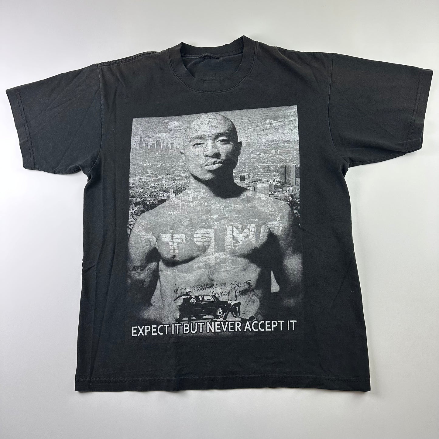 Vintage 2000s Tupac Shirt Large Expect It But Never Accept It