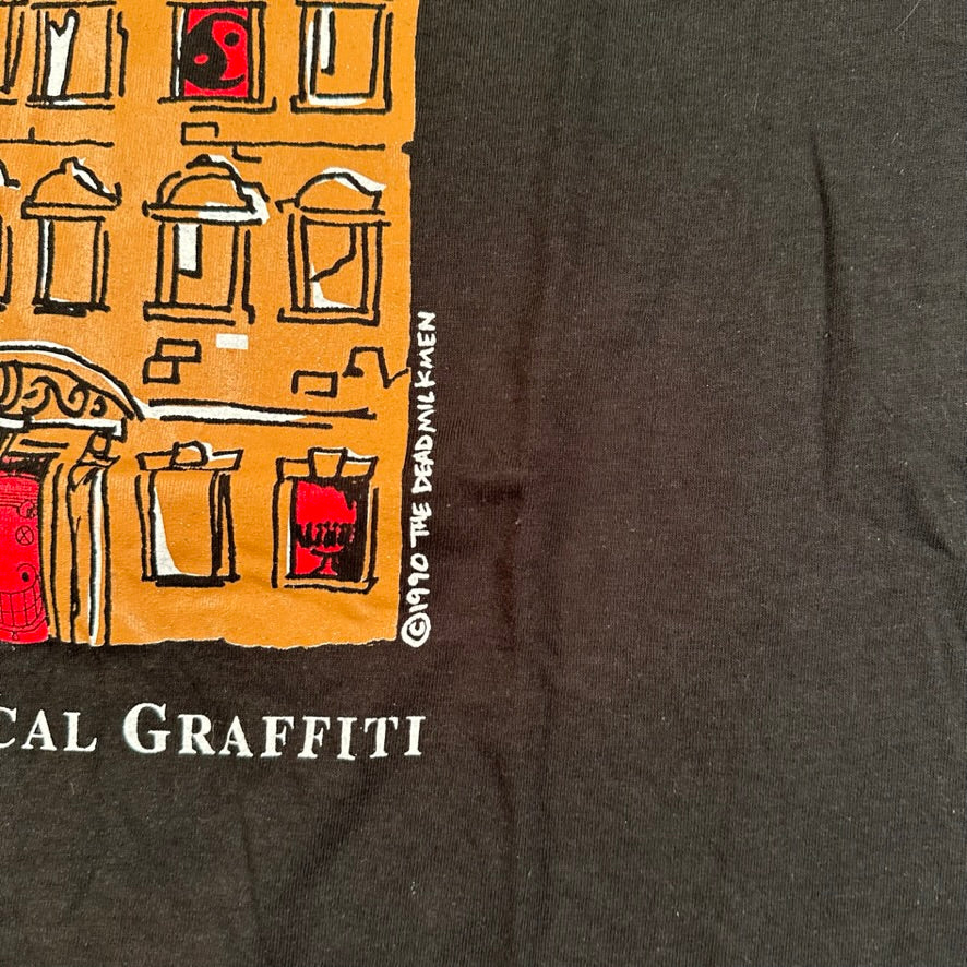 Vintage 80s The Dead Milkmen Shirt XL Metaphysical Graffiti