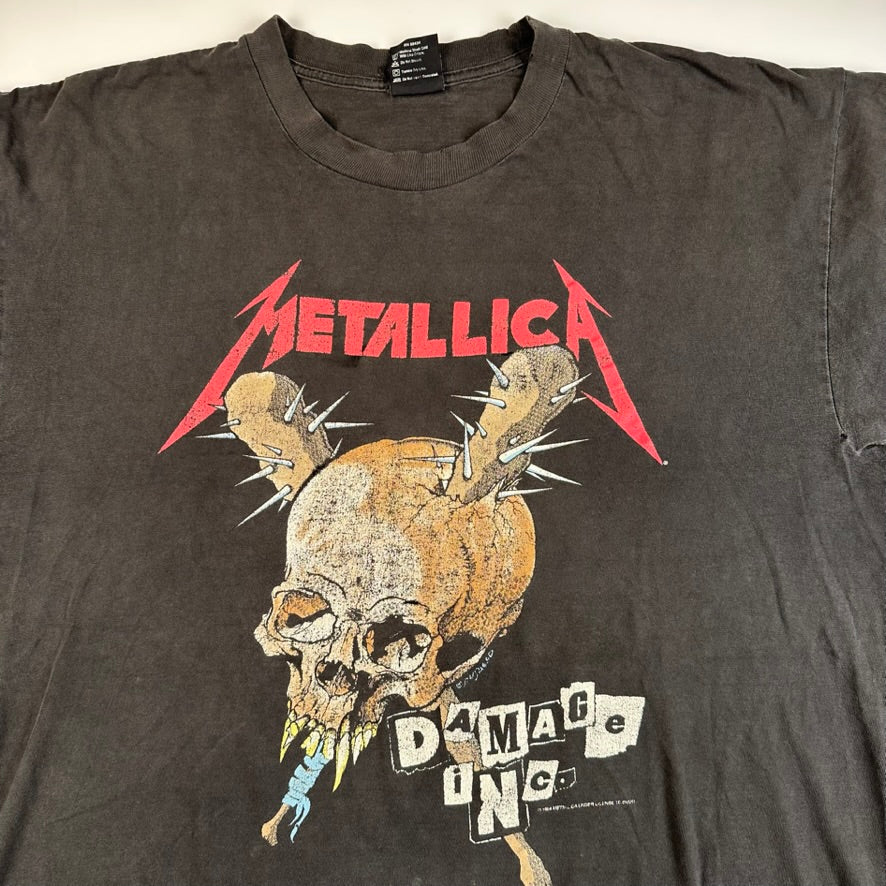 Vintage 1995 Metallica Shirt XL Damage Inc