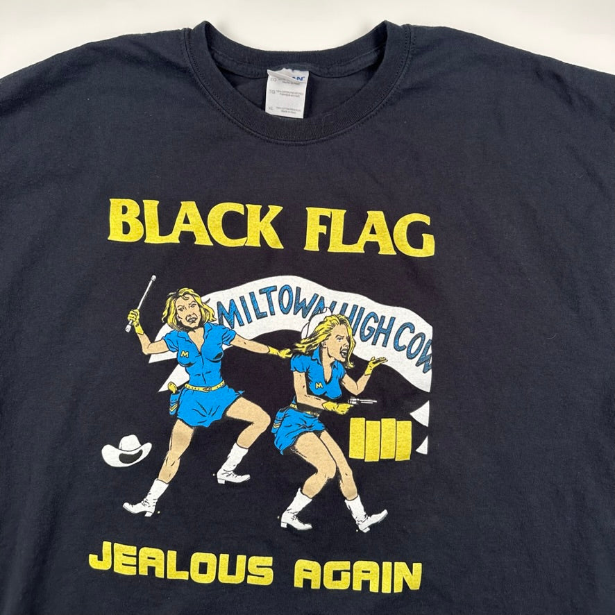 Black Flag Shirt XL Jealous Again