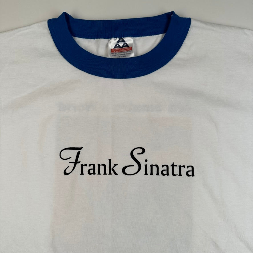 Vintage 2000s Frank Sinatra Ringer Shirt XL