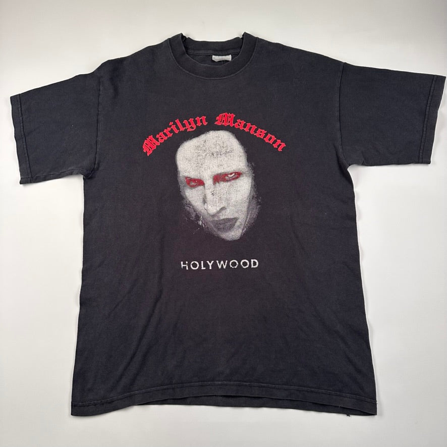 Vintage 2000s Marilyn Manson Shirt Medium Hollywood