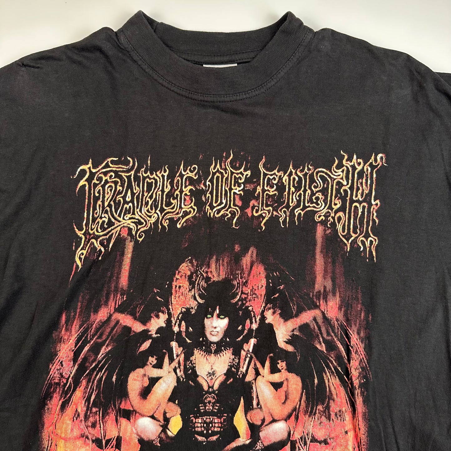 Vintage 2000s Cradle Of Filth Shirt Large Bitter Suites to Succubi