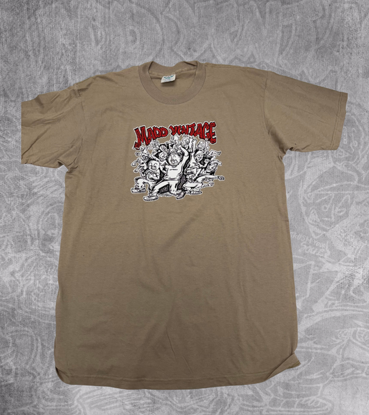 Madd Vintage Memorial T-Shirt - Tan