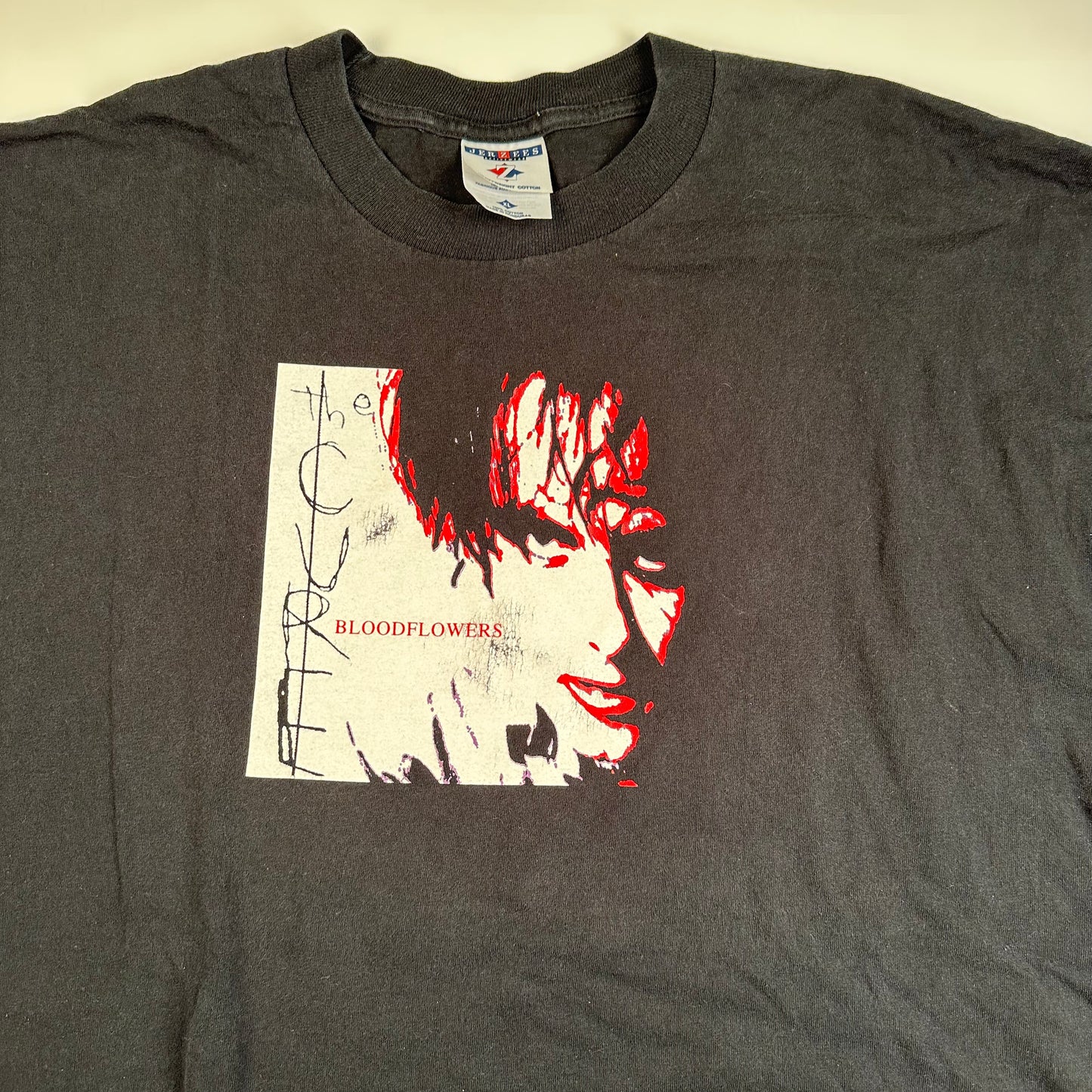 Vintage 90s The Cure Shirt XL Bloodflowers