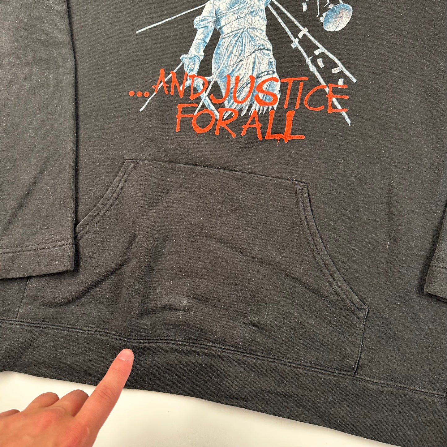 Vintage 90s Metallica Shirt XL And Justice For All