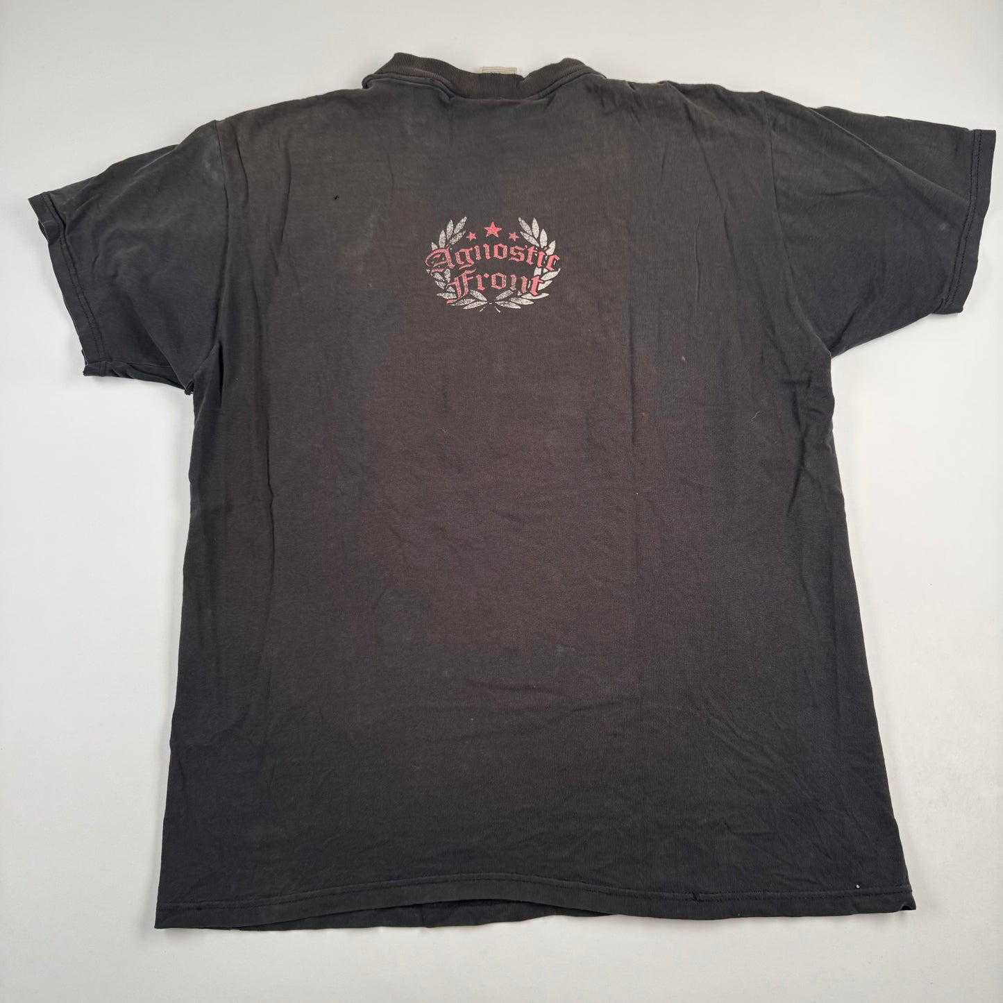 Vintage 90s Agnostic Front Shirt Large United Blood