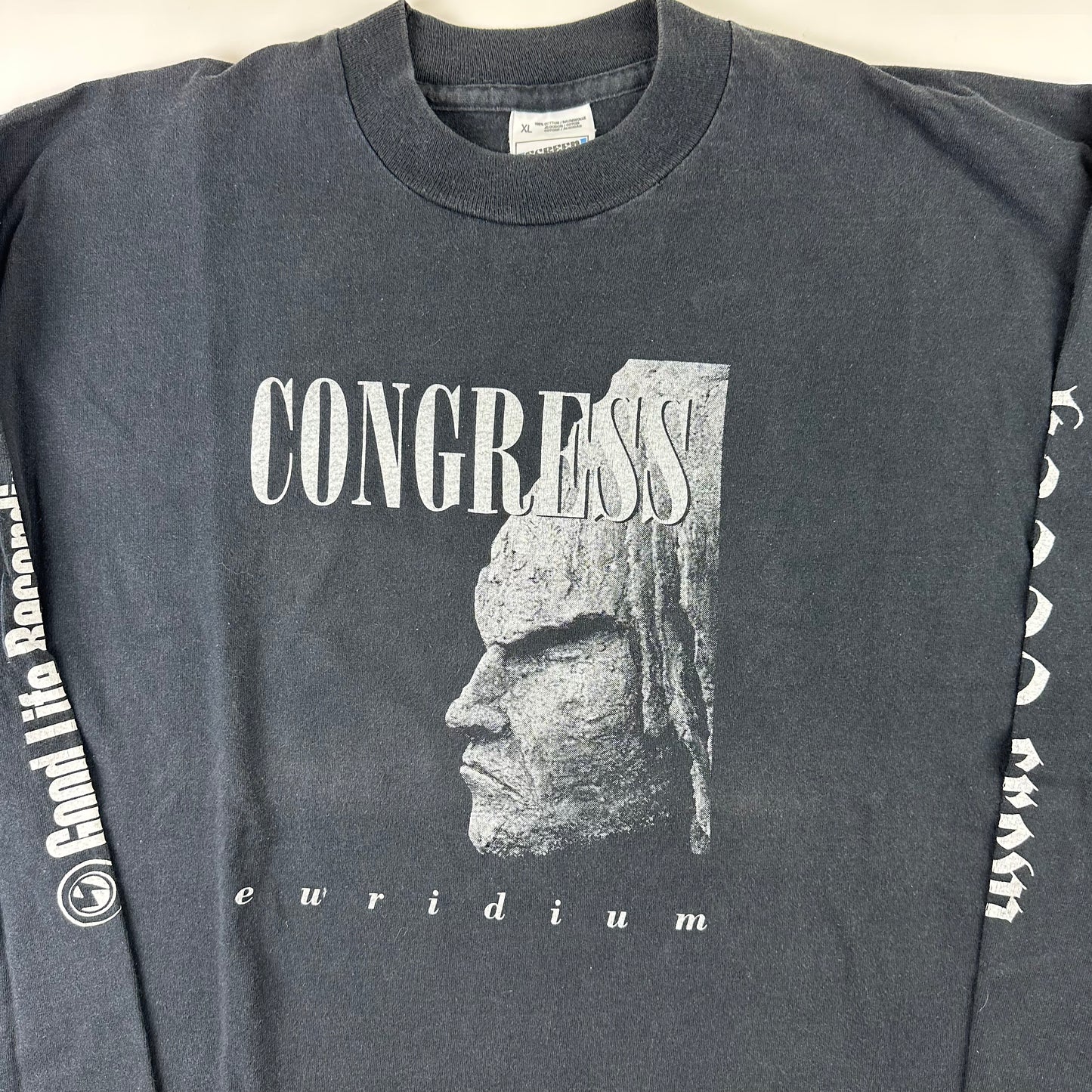 Vintage 90s Congress Long Sleeve Shirt XL Euridium