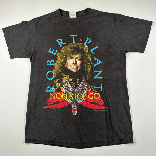 Vintage 1988 Robert Plant Shirt Medium Non Stop Go