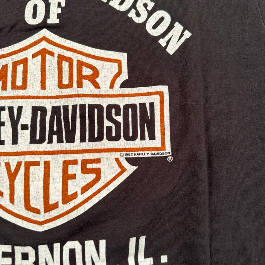 Vintage 1982 Harley Davidson Shirt XL Rules