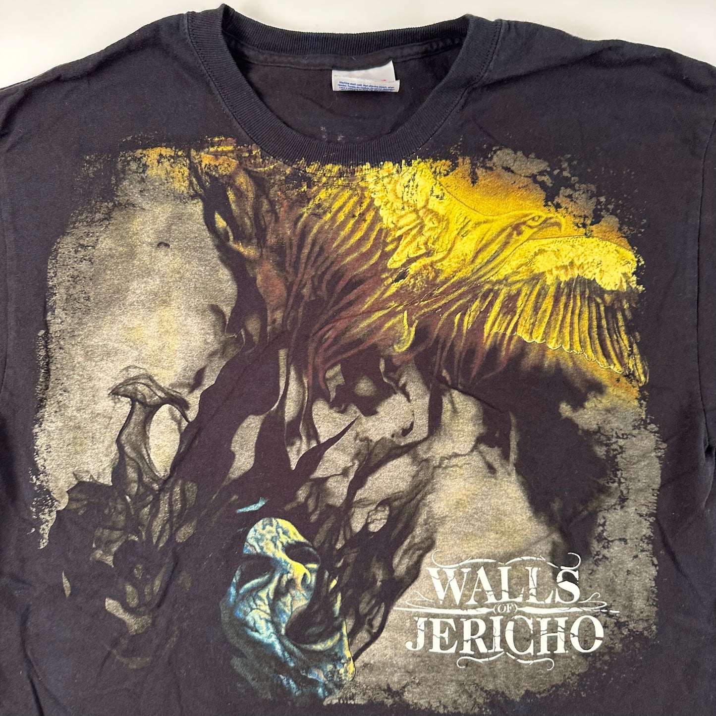 Vintage 2000s Walls Of Jericho Shirt Medium Trustkill