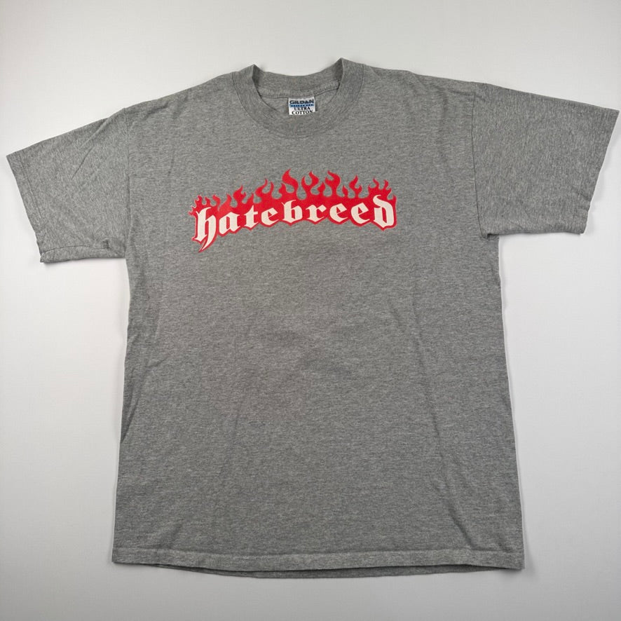 Vintage 1998 Hatebreed Shirt Large Burial For The Living