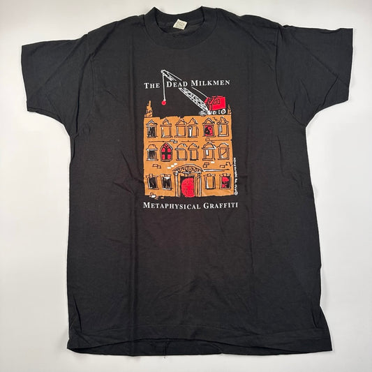 Vintage 80s The Dead Milkmen Shirt XL Metaphysical Graffiti