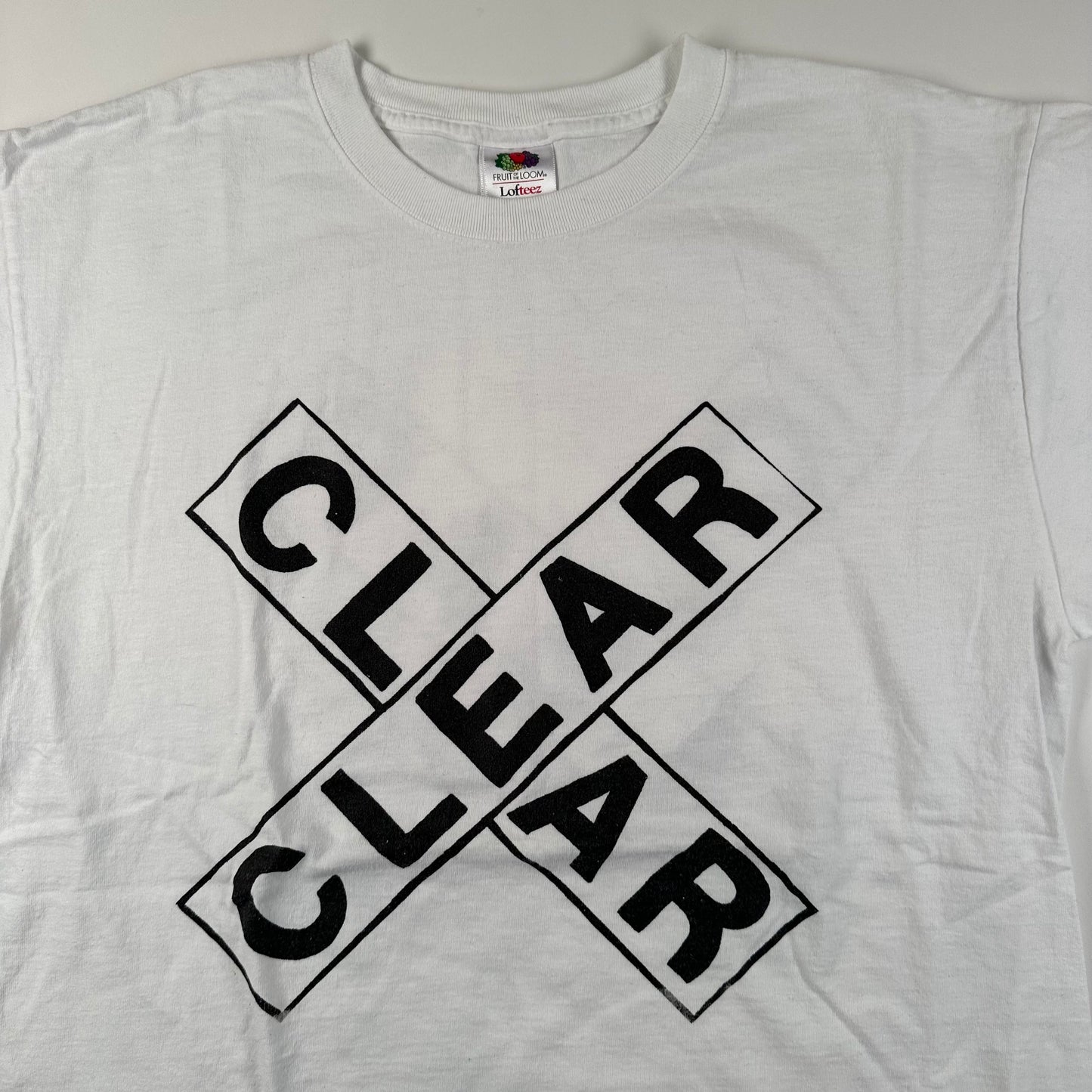 Clear Shirt Large Hardcore