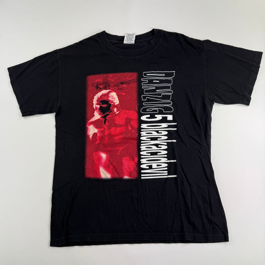 Vintage 1997 Danzig Shirt Large Black Acid Devil