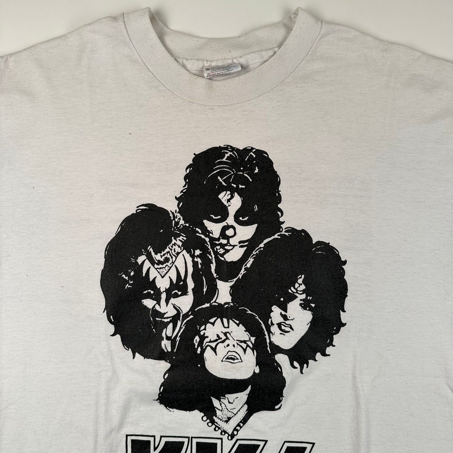 Vintage 90s Kiss Shirt XL Detroit Rock City