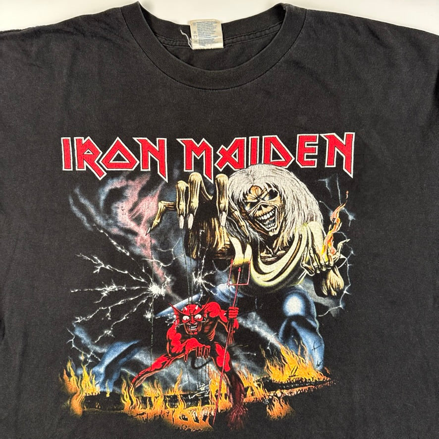 Vintage 90s Iron Maiden Shirt XL The Number Of The Beast