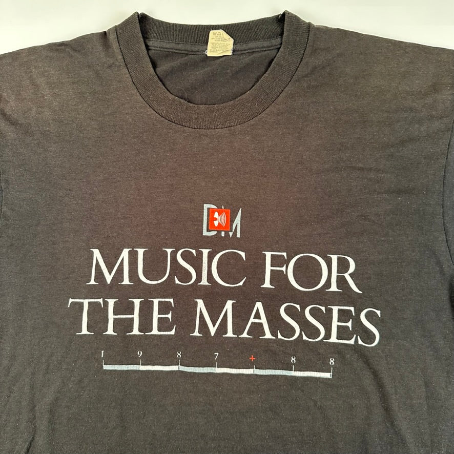 Vintage 1987 Depeche Mode Shirt XL Music For The Masses