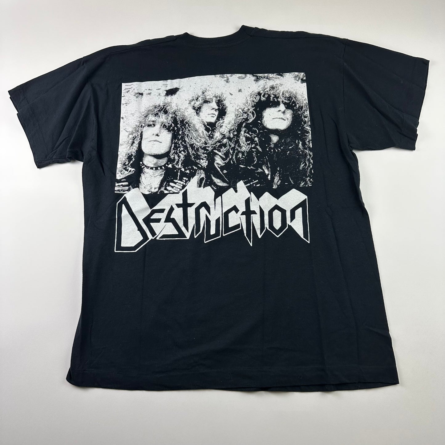 Vintage 90s Destruction Shirt XL Infernal Overkill