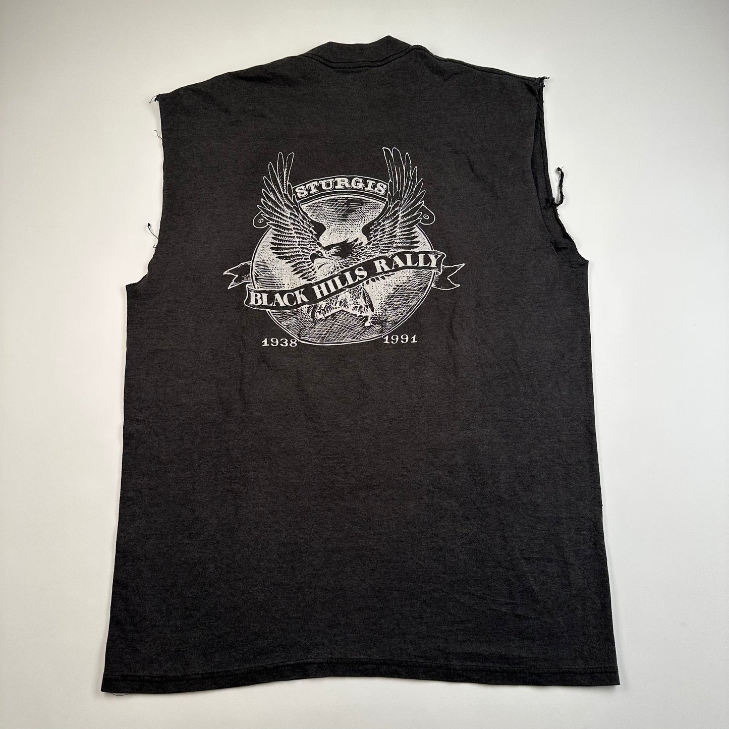 Vintage 1991 Indian Motorcycle Sleeveless Shirt Large