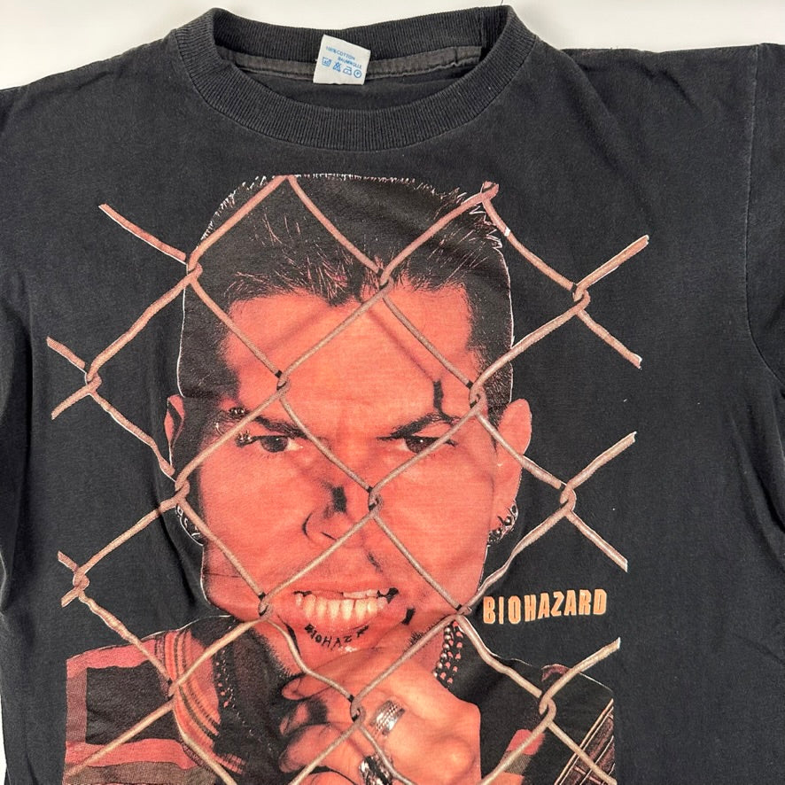 Vintage 90s Biohazard Shirt Medium