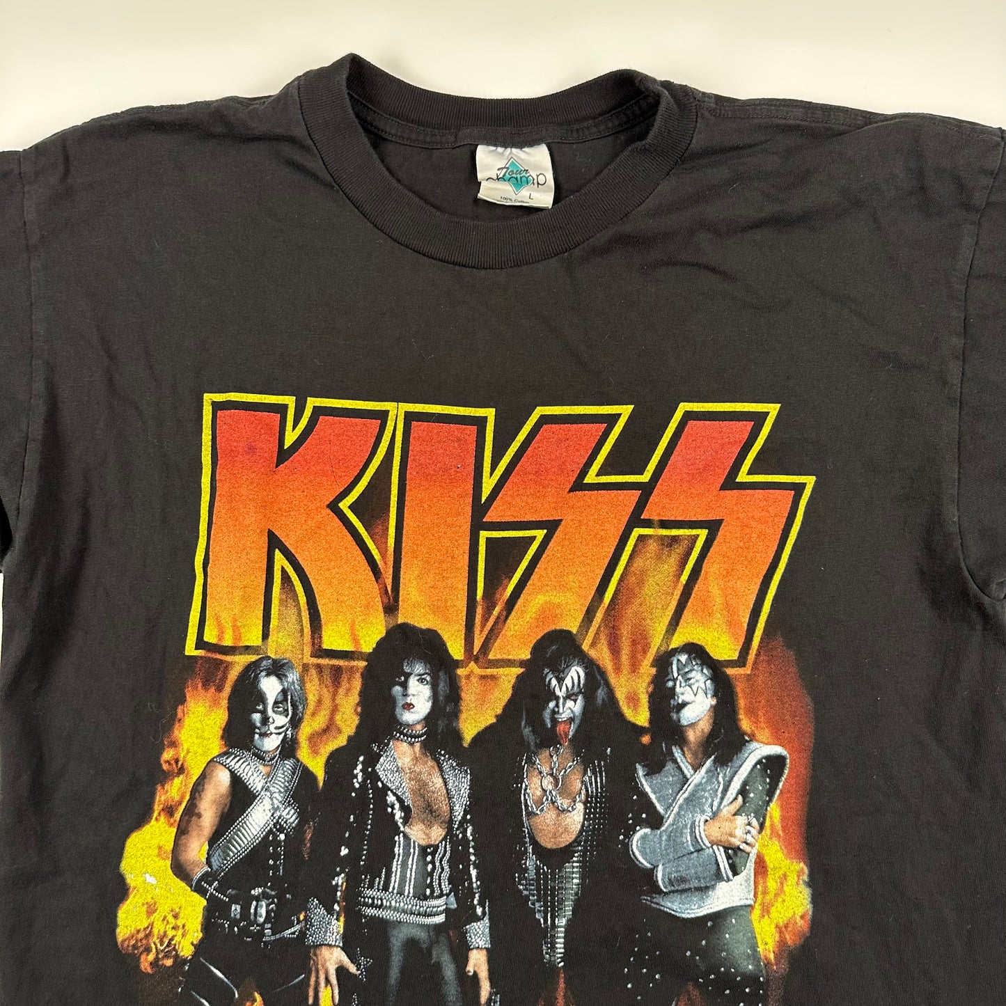 Vintage 1996 Kiss Shirt Large Alive Worldwide