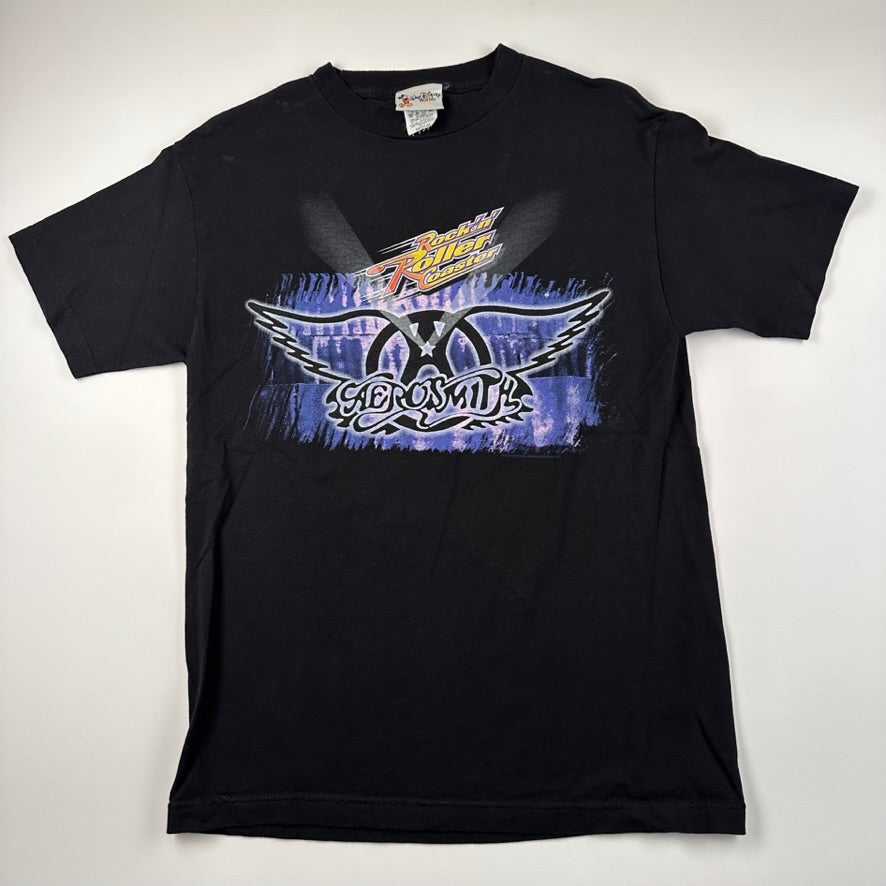 Vintage 2000s Aerosmith Shirt Medium Roller Coaster