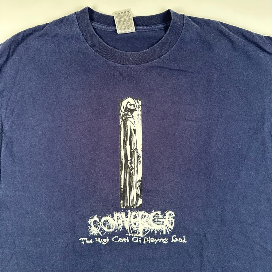 Vintage 90s Converge Shirt XL The High Cost Of Playing God