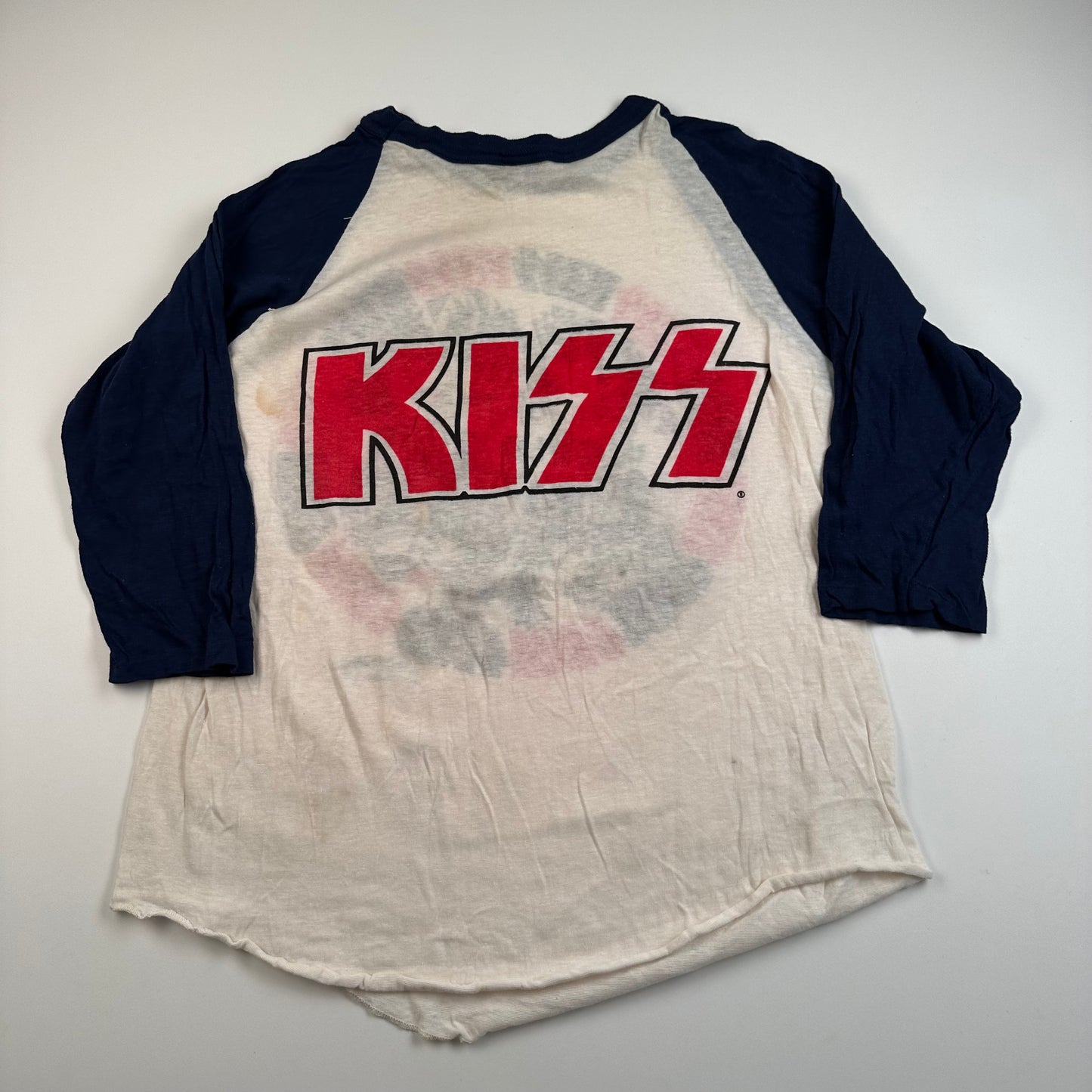 Vintage 1979 Kiss Shirt Large World Tour