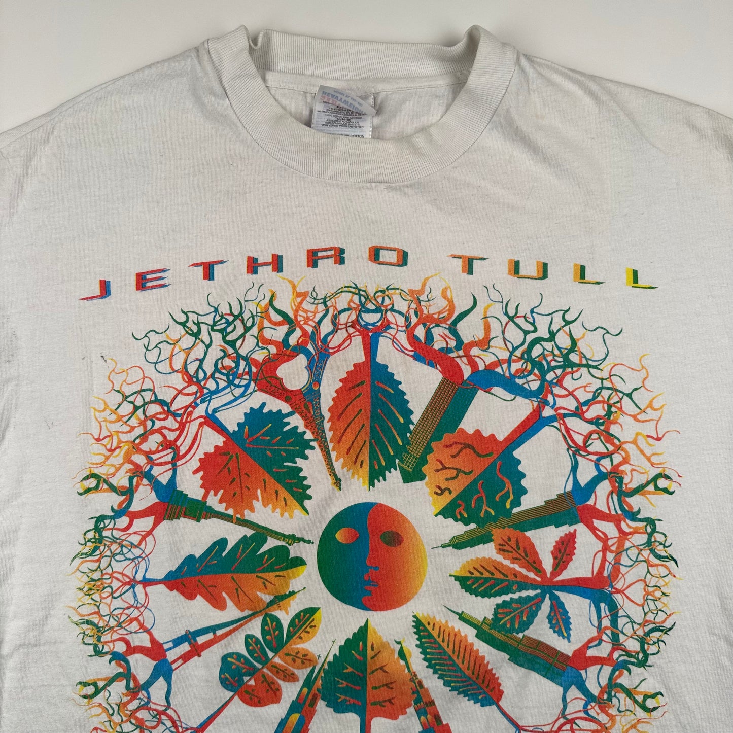 Vintage 90s Jethro Tull Shirt XL Roots To Branches