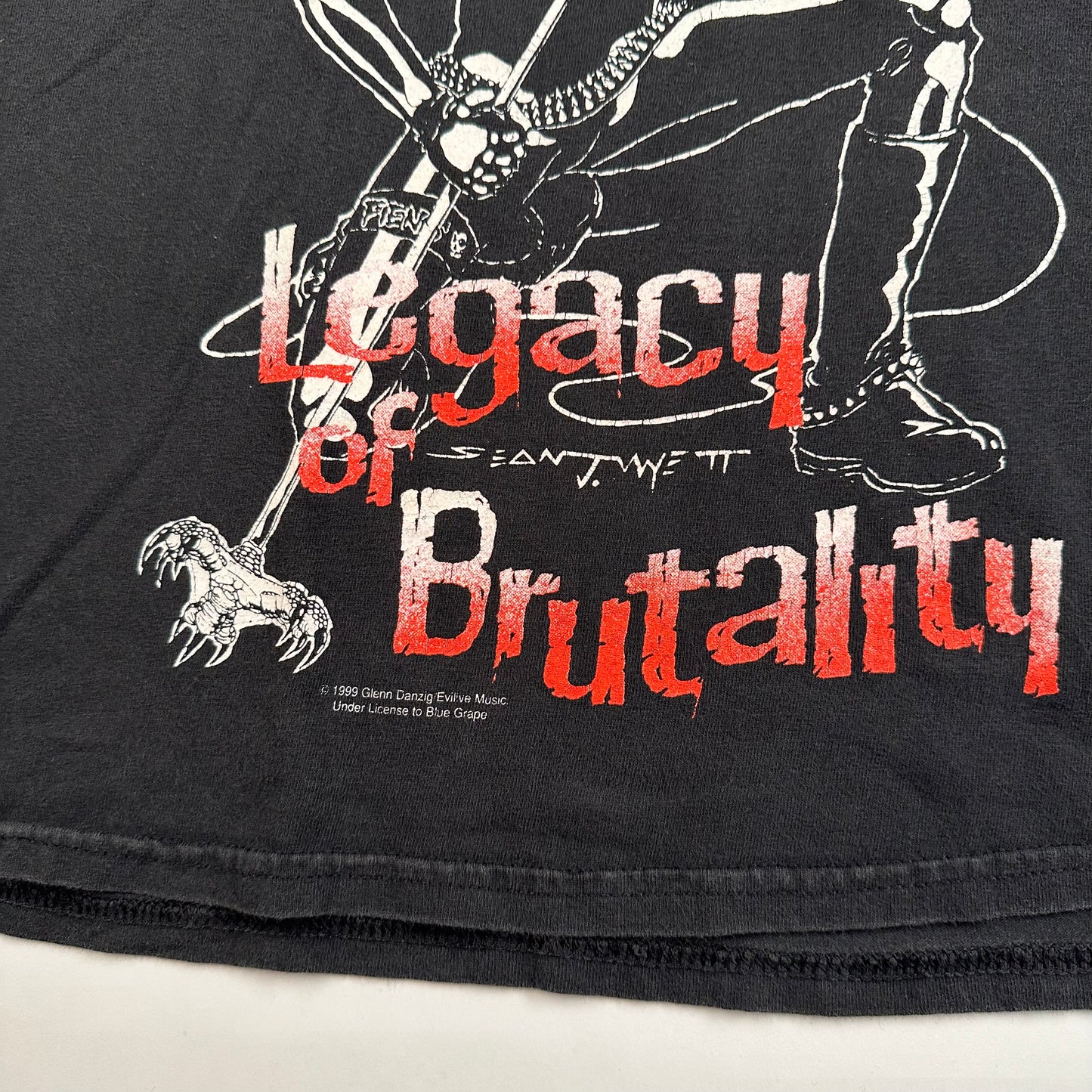 Vintage 1999 Misfits Shirt Large Legacy Of Brutality