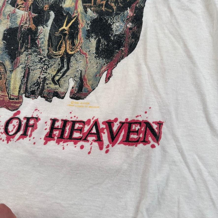 Vintage 1990 Slayer Shirt Medium South Of Heaven