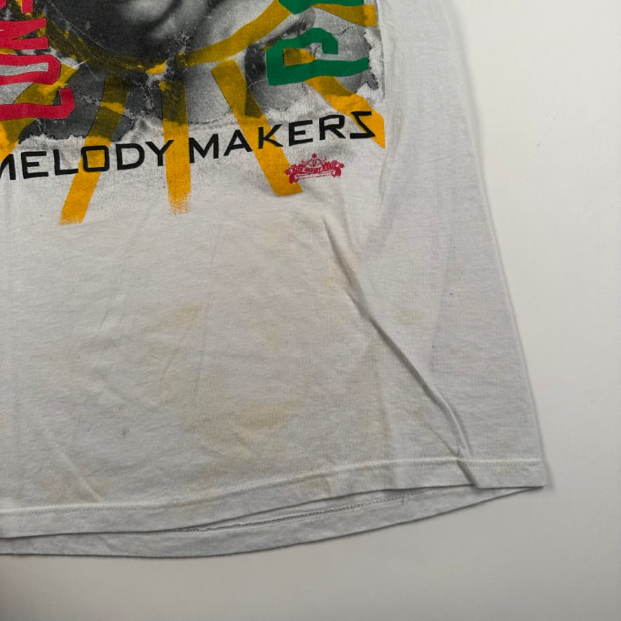 80s ZIGGY MARLEY AND THE MELODY MAKERS buy DOUBLE SIDED GRAPHIC TEE