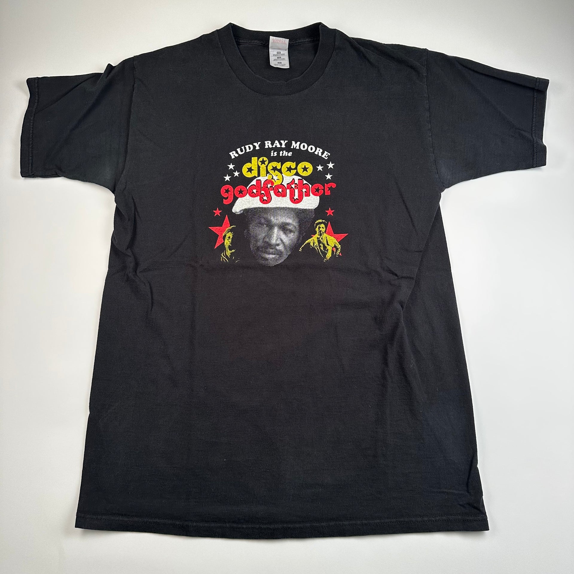 Rudy Ray Moore Disco Godfather Tシャツ XL RUDY RAY MOORE IS THE DISCO GODFATHER T-SHIRT – Atom Age