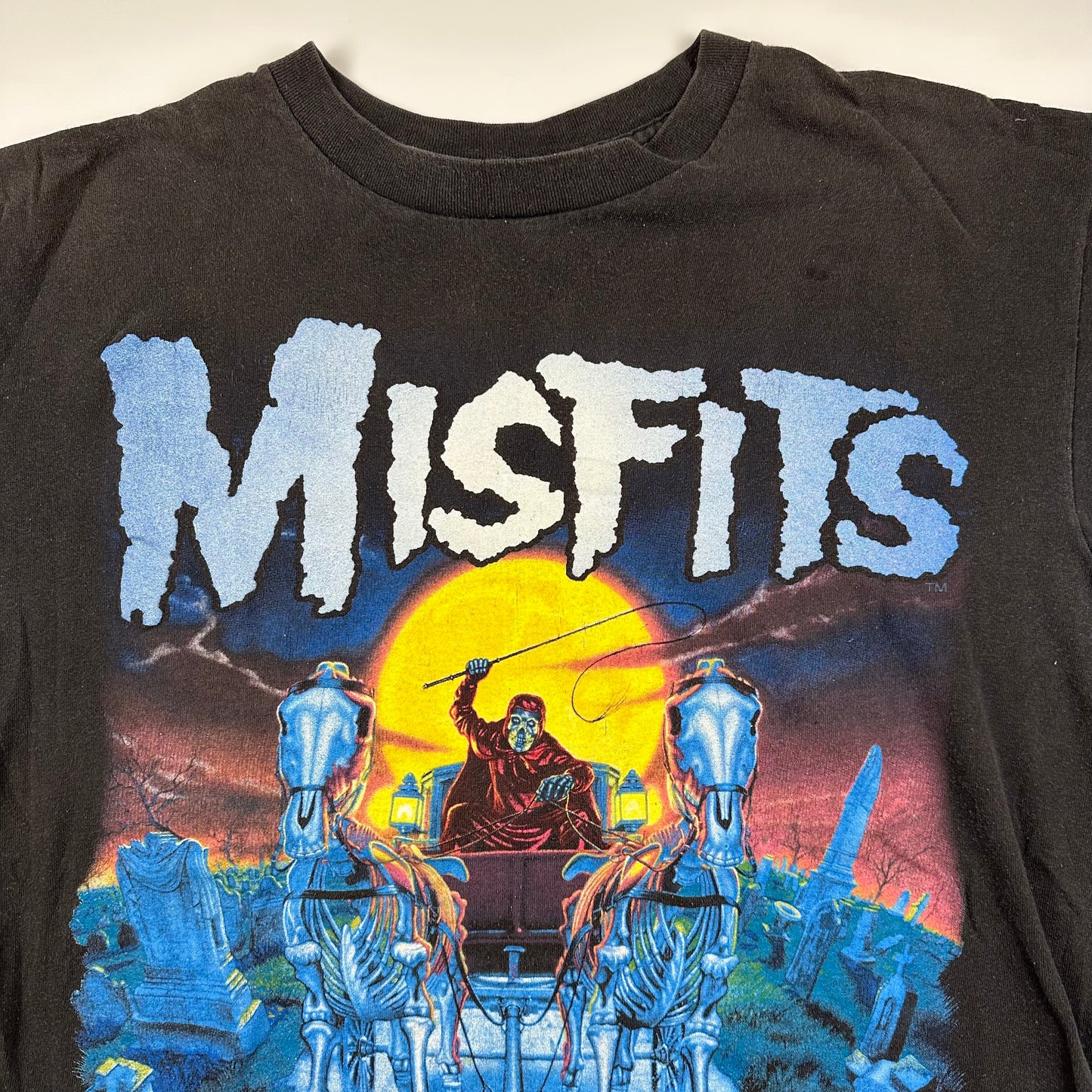 Vintage 1995 Misfits Shirt XL Ghost Riders