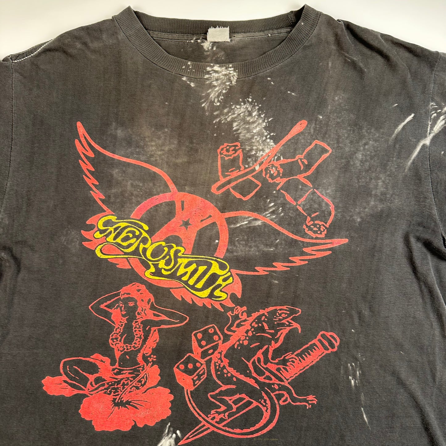 Vintage 1988 Aerosmith Shirt XL Permanent Vacation