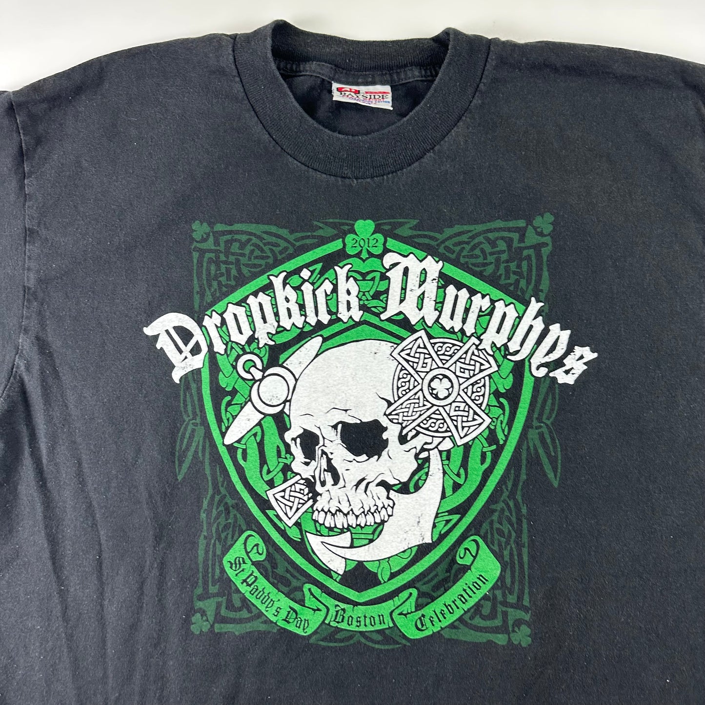 2012 Dropkick Murphys Shirt Large