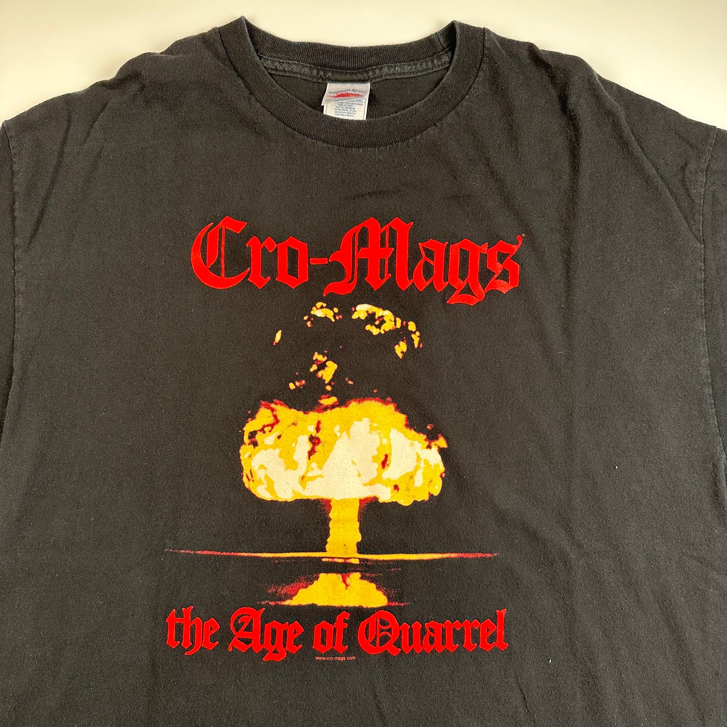 Vintage 2000s Cro-Mags Shirt XL The Age Of Quarrel