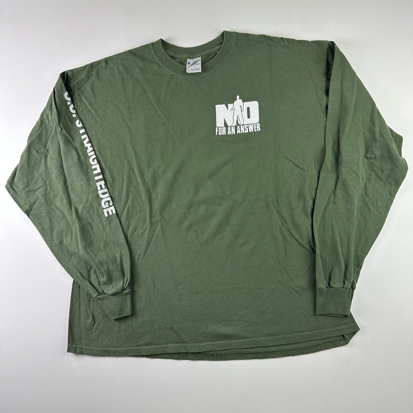 No For An Answer Long Sleeve Shirt XL