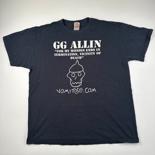 Vintage 2000s GG Allin Shirt XL For My Mission