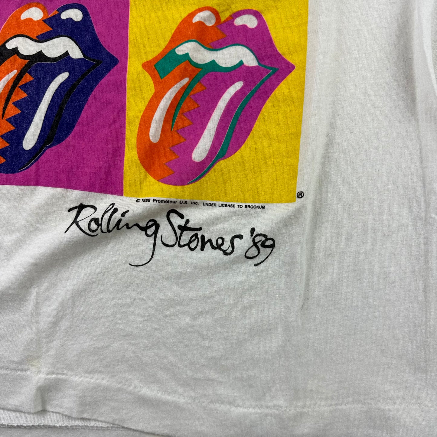 Vintage 1989 Rolling Stones Shirt XL