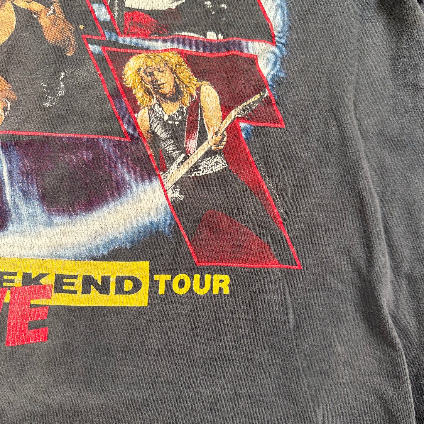 Vintage 1992 Def Leppard Shirt Large 7 Day Weekend