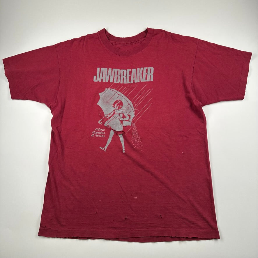 Vintage 90s Jawbreaker Shirt XL When It Pains It Roars